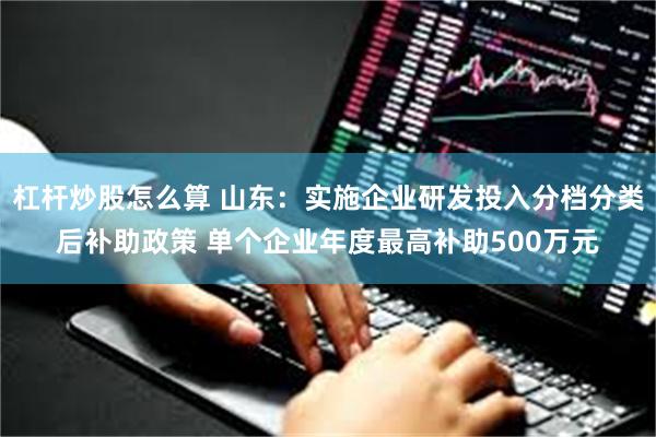 杠杆炒股怎么算 山东：实施企业研发投入分档分类后补助政策 单个企业年度最高补助500万元
