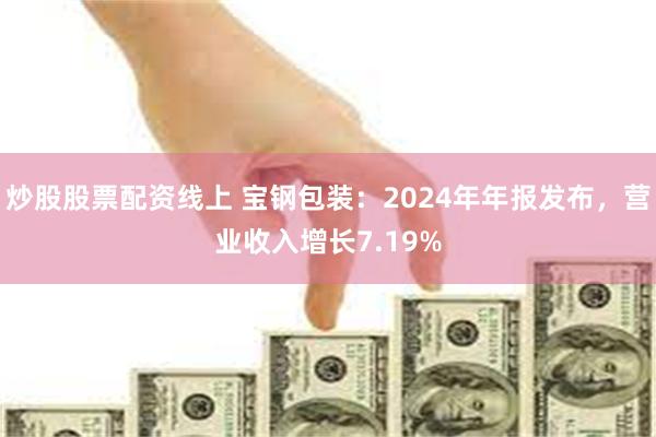 炒股股票配资线上 宝钢包装：2024年年报发布，营业收入增长7.19%