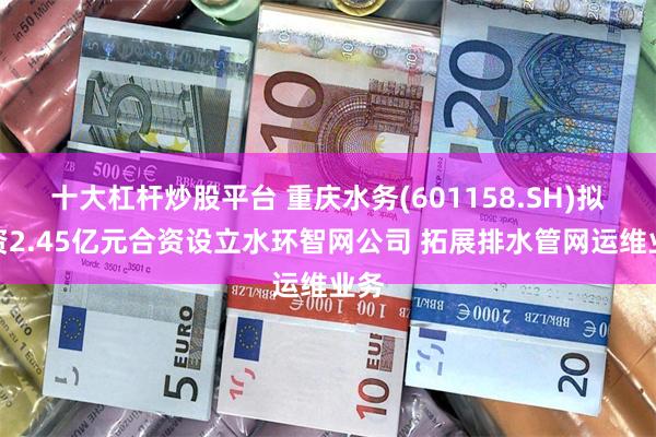 十大杠杆炒股平台 重庆水务(601158.SH)拟出资2.45亿元合资设立水环智网公司 拓展排水管网运维业务