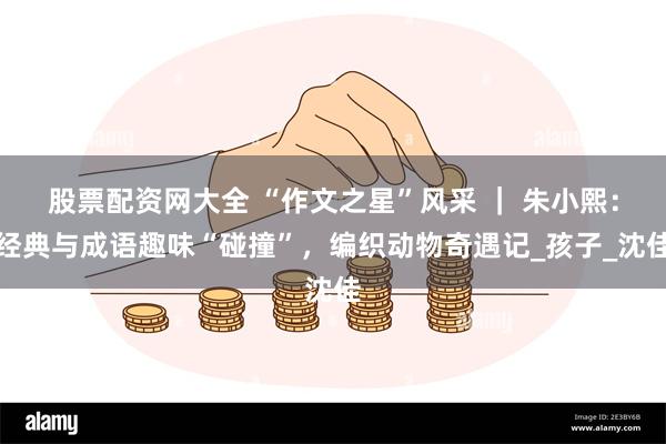 股票配资网大全 “作文之星”风采 ｜ 朱小熙：经典与成语趣味“碰撞”，编织动物奇遇记_孩子_沈佳